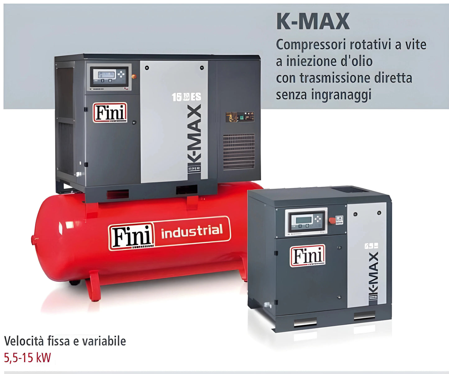 Fini Compressori Compressori V51PS92FNMA60 FINI KMAX 5.5Kw