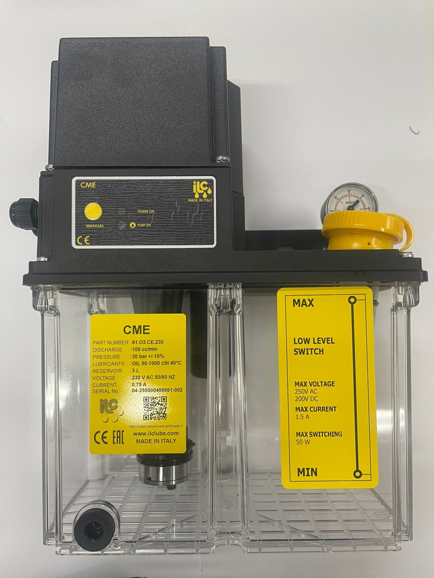 ILC Lubrificazione 81.O.3.CE.230